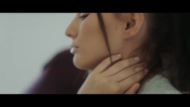 Sexy Brunette Masturbating.